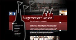 Desktop Screenshot of burgemeesterjansen.nl